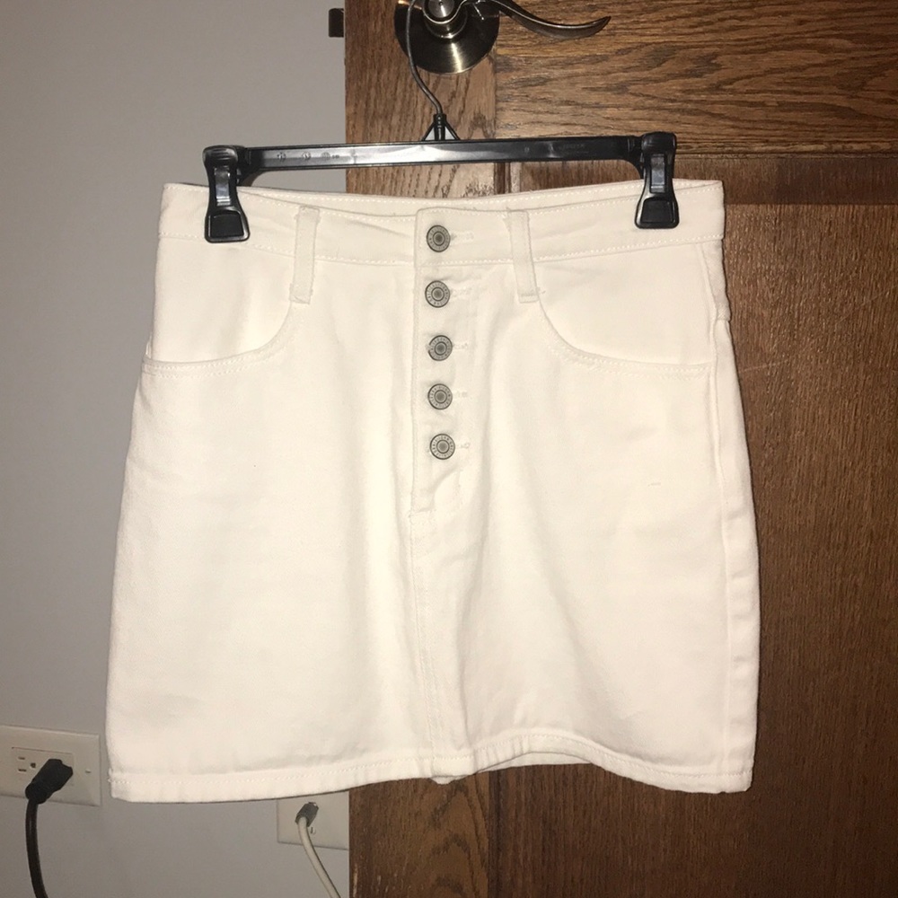 Brandy Melville White Skirt